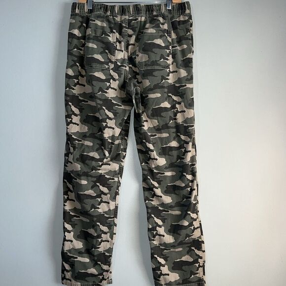 Boys camouflage pants with elastic drawstring waist size XL (14-16 Husky) - Picture 5 of 7